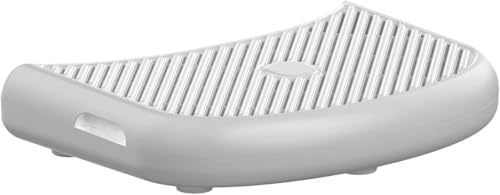 CATLINK Baymax Selbstreinigende Katzenklo-Treppe – Speziell für Seniorenkatzen entwickelt, Leichter Zugang, effektiver Streuschutz, Grau von CATLINK
