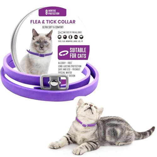 CATOR Zeckenhalsband für Hunde,Zecken-Flohschutz Halsband, Verstellbar Flohhalsband für Hunde 38 cm,8 Monate wirksamer Schutz gegen Zecken Und Flöhen,Wasserfest,für kleine Haustiere von CATOR