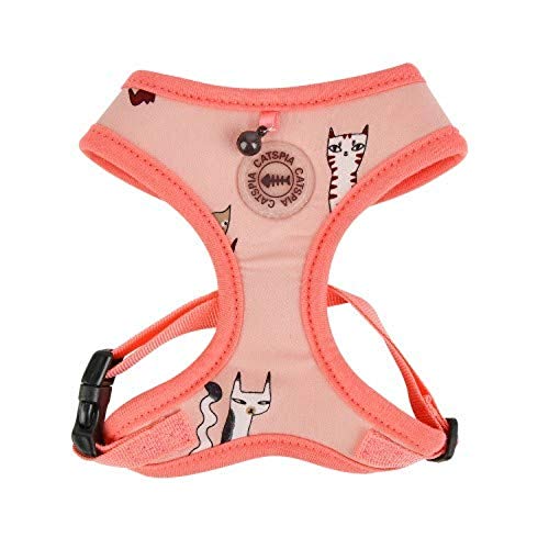 CATSPIA CATA-HA9476-IP-XS Calypso Harness Katzengeschirr, XS, rosa von CATSPIA