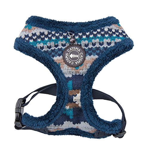 Catspia Penelope Geschirr A – Marineblau – L von CATSPIA