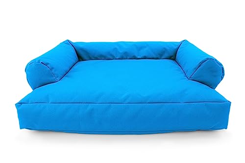 CATTOI Katzensofa (Königsblau) - 50x40x15cm - Bett Katze Sofa Bettchen abwaschbar nachhaltig Katzenschlafplatz für Katzen oder kleine Hunde - Made in Germany - handgenäht in Berlin von CATTOI