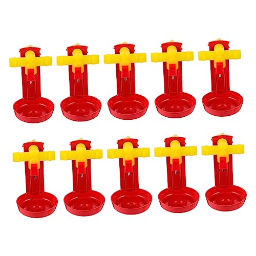 CAXUSD Kein Abfall Geflügel Wasser Feeder Huhn Trinkbrunnen Huhn Feeder Einzigartige Form Design Einfach zu Bedienen von CAXUSD