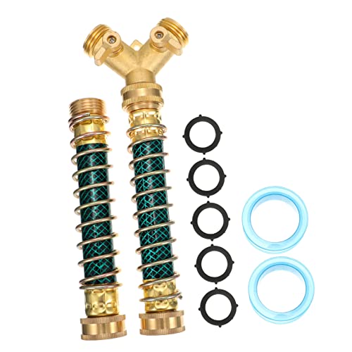 CAXUSD 11-teilige Gartenschlauch-verteiler Aus Messing Hohe Adapter Und Anschlüsse Für Eine Effiziente Bewässerung von CAXUSD