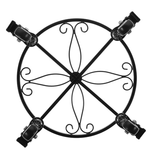 CAXUSD 1 X Blumenständer Mit Rollen Aus Eisen Für Outdoor Pflanzen Einfach Zu Bewegen Robust Und Stabil CAXUSD 1 X Blumenständer Mit Rollen Aus Eisen Für Outdoor Pflanzen Einfach Zu Bewegen Robust Und Stabil von CAXUSD