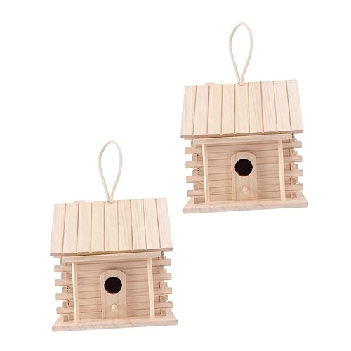 CAXUSD Realistisches Vogelnest Aus Holz Vogelbeere Heim- Und Gartendekor Für Vögel Und Tiere von CAXUSD