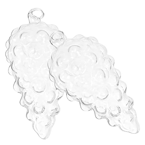 CAXUSD 2St Blumentopf aus Glas Vasendekoration im europäischen Stil Hängender Blumenständer Pflanzentopf für drinnen zimmerpflanzen pflanzgefäß heimischer Blumentopf Blumenhalter aus Glas CAXUSD 2St Blumentopf aus Glas Vasendekoration im europäischen Stil Hängender Blumenständer Pflanzentopf für drinnen zimmerpflanzen pflanzgefäß heimischer Blumentopf Blumenhalter aus Glas von CAXUSD
