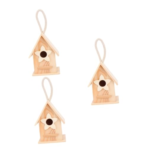 CAXUSD 3st Vogelnest Aus Holz Bemalbares Vogelhaus Wildes Vogelhaus Kleines Vogelhaus Der Spatzen Vogelhaus Selber Machen Unfertiges Vogelhaus Rustikale Dekoration Vogeldekoration CAXUSD 3st Vogelnest Aus Holz Bemalbares Vogelhaus Wildes Vogelhaus Kleines Vogelhaus Der Spatzen Vogelhaus Selber Machen Unfertiges Vogelhaus Rustikale Dekoration Vogeldekoration von CAXUSD