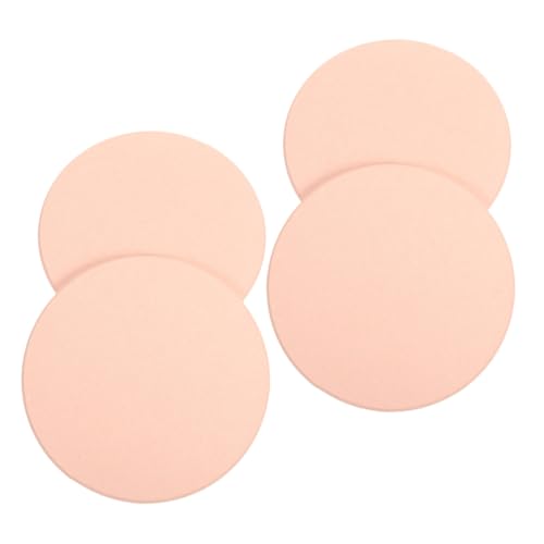 CAXUSD Robuste Tropfschalen für Pflanzen 4er-Pack Untersetzer für Blumentöpfe Wasseraufnahmeschalen Untersetzer Rosa von CAXUSD