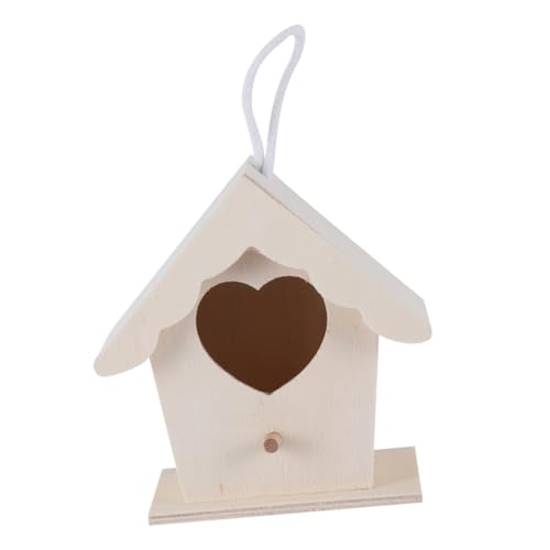CAXUSD 4 Stück Gartendekoration Vogelhaus Meise Vogelhaus Ornament Bemalte Vogelhäuser Unfertige Vogelhäuser Vogelhaus Zum Basteln Vogelhäuser Für Draußen Unfertige CAXUSD 4 Stück Gartendekoration Vogelhaus Meise Vogelhaus Ornament Bemalte Vogelhäuser Unfertige Vogelhäuser Vogelhaus Zum Basteln Vogelhäuser Für Draußen Unfertige von CAXUSD
