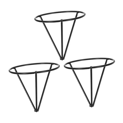 CAXUSD 4 Stücke Samenstent Gartenregal Obsthalter Dekoration Obstbaumhalter Obstbaum Wächst Obsthalter Für Den Tisch Wachsendes Gestell Metall Black von CAXUSD