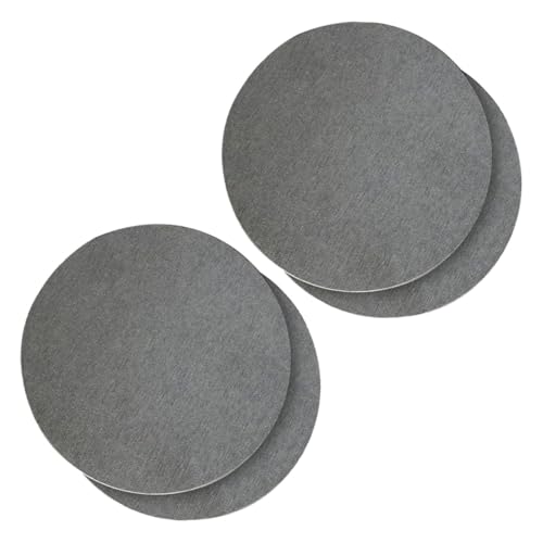 CAXUSD Pflanztrog 4er Set Pflanzuntersetzer Robuste Wasserabsorbierende Blumentöpfe Tropfschalen Für Pflanzen Ideal Als Unterlage Für Blumentöpfe Tiefe Farbe Garten Boxen Für Draußen Wasserdicht von CAXUSD