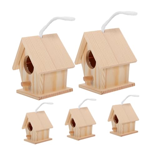 CAXUSD -landschaftszubehör 5 Stück Vogelnest-Ornament Aus Holz Dekorativer Vogelhaus- Hof- Für Die Gartenarbeit Zufällige Farbe CAXUSD -landschaftszubehör 5 Stück Vogelnest-Ornament Aus Holz Dekorativer Vogelhaus- Hof- Für Die Gartenarbeit Zufällige Farbe von CAXUSD