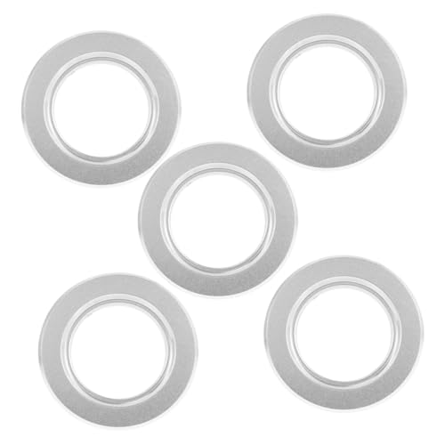 CAXUSD 5 Stück Ersatz Vogelhäuschen Schutzring Aus Zinklegierung Passend Für Vogelkäfige Anti-beiß-Ring Installieren von CAXUSD
