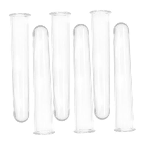 CAXUSD 6stücke Reagenzglas-knospenvase Reagenzglas-blumenvasen Aus Transparentem Gestufte Pflanzgefäße Wand-Terrarium Hydrokultur-pflanzgefäß Für Zuhause Und Büro von CAXUSD