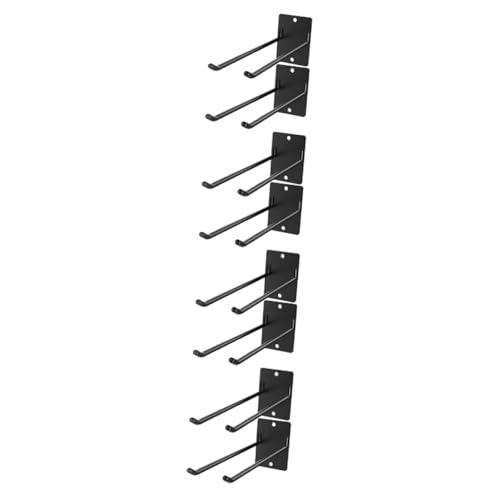 CAXUSD Gartengeräte Aufhängung 8 Stück Gartenwerkzeug Aufbewahrungsregal Haken Rechen Besen Werkzeugaufhänger Für Wand Kleinigkeiten Organizer Kleinigkeiten Aufhänger Reinigungsmittel Organizer Mopp von CAXUSD