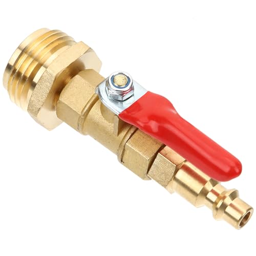 CAXUSD Winterfester Fitting-Adapter Für -schlauchanschluss 1/4 Außengewinde Gartenschlauch-reparatursatz Auslaufsicheres Messing von CAXUSD