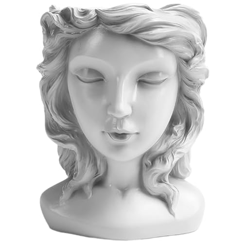 CAXUSD Resin Blumentopf Für Sukkulenten Grauer Pflanztopf Mit Abflussloch Für Indoor-Dekoration Für Schreibtisch Und Kunstpflanze Zubehör CAXUSD Resin Blumentopf Für Sukkulenten Grauer Pflanztopf Mit Abflussloch Für Indoor-Dekoration Für Schreibtisch Und Kunstpflanze Zubehör von CAXUSD