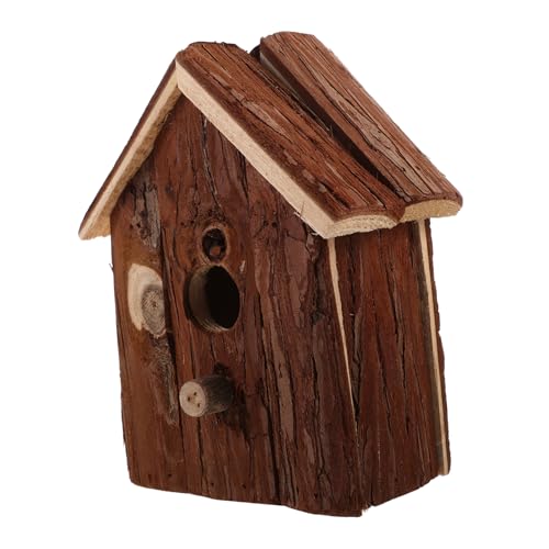 CAXUSD Deko Vogelhaus Aus Holz Natürliches Vogelhaus Für Draußen Gartendekoration Vogelnest Zum Aufhängen Vogelheim Für Hinterhof CAXUSD Deko Vogelhaus Aus Holz Natürliches Vogelhaus Für Draußen Gartendekoration Vogelnest Zum Aufhängen Vogelheim Für Hinterhof von CAXUSD