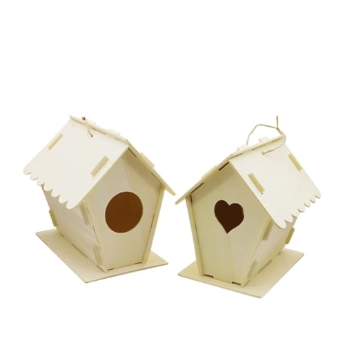 CAXUSD Natürliches Vogelnest aus Holz Vogelnest aus Kiefernholz Vogelhaus-Set für Gartendekoration Vogelnesthaus für draußen CAXUSD Natürliches Vogelnest aus Holz Vogelnest aus Kiefernholz Vogelhaus-Set für Gartendekoration Vogelnesthaus für draußen von CAXUSD