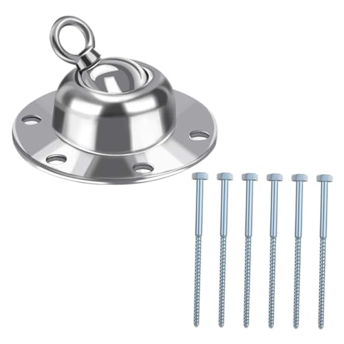 CAXUSD Metallpfahl Für Hunde Drehbarer Gartenpfahl Erdanker Aus Metall Hundeanbindepfahl Hochleistungspfahl Mit Ergonomischem Griff von CAXUSD