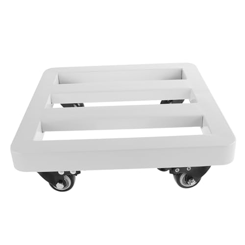 CAXUSD Mobiler Topfboden Pflanzenständer große blumentöpfe drinnen Pflanzwagen Pflanzer Terrasse Pflanzenroller Blumenroller Stütze für Blumentöpfe Outdoor-Pflanzentopf-Tablett Eisen Weiß CAXUSD Mobiler Topfboden Pflanzenständer große blumentöpfe drinnen Pflanzwagen Pflanzer Terrasse Pflanzenroller Blumenroller Stütze für Blumentöpfe Outdoor-Pflanzentopf-Tablett Eisen Weiß von CAXUSD