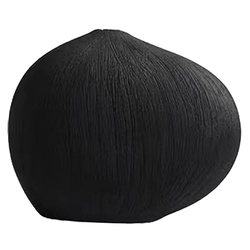 CAXUSD Nordische Moderne Keramikvase Heimdekoration Vase esstischvase die Büroeinrichtung büro Dekoration Office Decoration einmachgläser kleine Blumenvase getrocknete Blumenvase Black CAXUSD Nordische Moderne Keramikvase Heimdekoration Vase esstischvase die Büroeinrichtung büro Dekoration Office Decoration einmachgläser kleine Blumenvase getrocknete Blumenvase Black von CAXUSD
