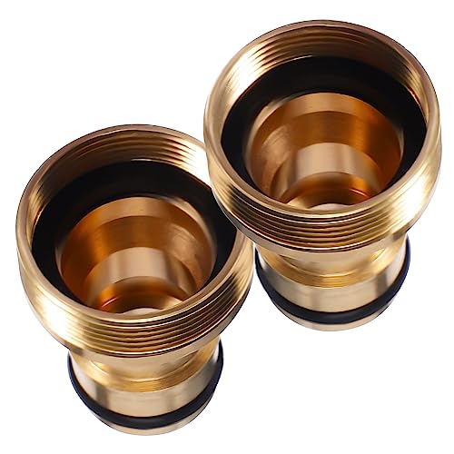 CAXUSD 2 Stück Universal-Wasserhahnanschlüsse Schnellanschluss-Gartenschlauch-Adapter für Wasserhahn Universal-Wasserhahnanschluss-Adapter feines Zahnmuster CAXUSD 2 Stück Universal-Wasserhahnanschlüsse Schnellanschluss-Gartenschlauch-Adapter für Wasserhahn Universal-Wasserhahnanschluss-Adapter feines Zahnmuster von CAXUSD