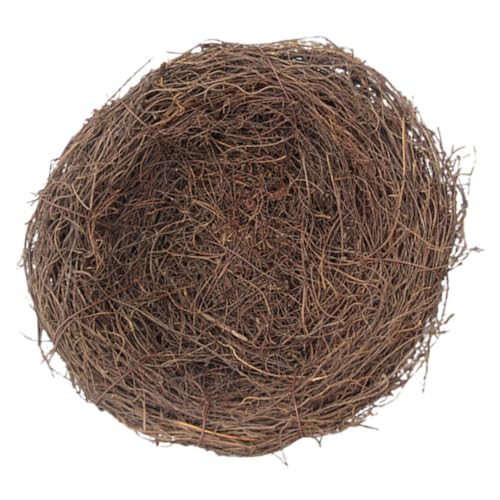 CAXUSD Rattan Vogel Nistkasten Handgefertigtes Nest Ornament Für Gartendekoration Installieren Und Wetterfest Für Wildvögel Und Gartenlandschaft CAXUSD Rattan Vogel Nistkasten Handgefertigtes Nest Ornament Für Gartendekoration Installieren Und Wetterfest Für Wildvögel Und Gartenlandschaft von CAXUSD