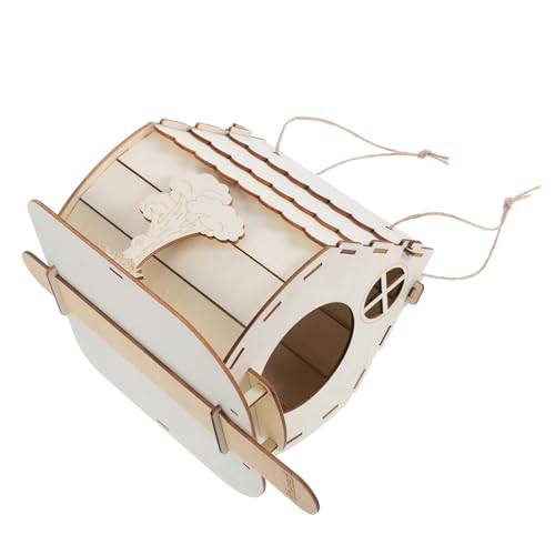CAXUSD Outdoor Hängen Vogel Holz Nistkasten Vogelnest Für Garten Decor Vogel Feeder CAXUSD Outdoor Hängen Vogel Holz Nistkasten Vogelnest Für Garten Decor Vogel Feeder von CAXUSD