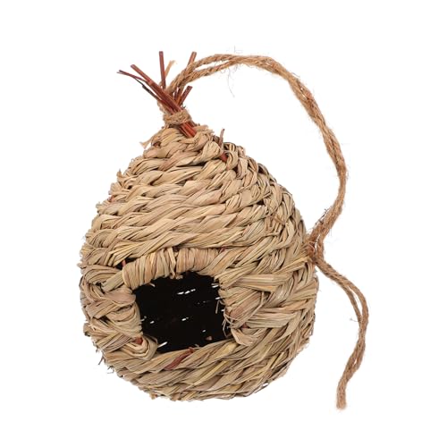 CAXUSD Gewebtes Vogelnest Vogelhaus Sitzstange Ständer Bequem Sicheres Brutnest Für Gartenvögel CAXUSD Gewebtes Vogelnest Vogelhaus Sitzstange Ständer Bequem Sicheres Brutnest Für Gartenvögel von CAXUSD