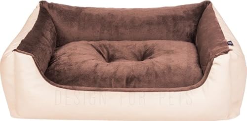 CAZO Design Bett For Pets MAMUT, Größe M - 75x60cm, Innenmaß 49x38cm, beige von CAZO Design For Pets