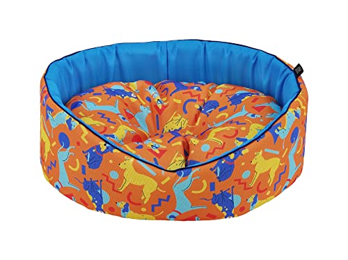 CAZO Design Schwammbett For Pets PRINT IT, 44x38cm, Größe XS, Abstract Dogs - Orange, L5021/A CAZO Design Schwammbett For Pets PRINT IT, 44x38cm, Größe XS, Abstract Dogs - Orange, L5021/A von CAZO Design For Pets