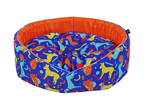 CAZO Design Schwammbett For Pets PRINT IT, 60x50cm, Größe M, Abstract Dogs - Blau, L5011/C CAZO Design Schwammbett For Pets PRINT IT, 60x50cm, Größe M, Abstract Dogs - Blau, L5011/C von CAZO Design For Pets