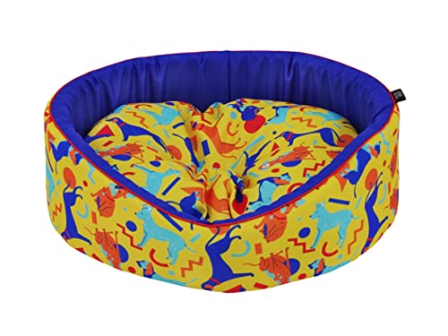 CAZO Design Schwammbett For Pets PRINT IT, 60x50cm, Größe M, Abstract Dogs - Gelb, L5001/C CAZO Design Schwammbett For Pets PRINT IT, 60x50cm, Größe M, Abstract Dogs - Gelb, L5001/C von CAZO Design For Pets