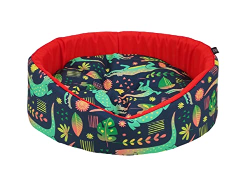 CAZO Design Schwammbett For Pets PRINT IT, 60x50cm, Größe M, Crocodile Vibe - Rot, L5041/C CAZO Design Schwammbett For Pets PRINT IT, 60x50cm, Größe M, Crocodile Vibe - Rot, L5041/C von CAZO Design For Pets