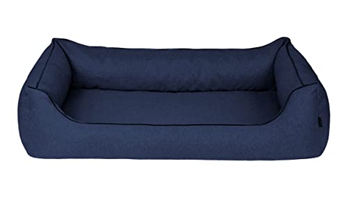 CAZO Maxy Hundebett für Katze 100x74x24 cm, Innenmaß 70x48 cm, Größe L, Farbe Navy, L1722/B von CAZO Design For Pets