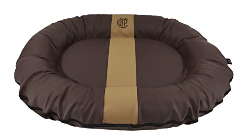 CAZO Oslo Hundebett Oval Schlauchboot für Hund oder Katze 100 x 75 x 15 cm, Größe M, Farbe braun, L2023/C CAZO Oslo Hundebett Oval Schlauchboot für Hund oder Katze 100 x 75 x 15 cm, Größe M, Farbe braun, L2023/C von CAZO Design For Pets