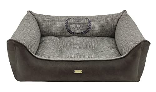 CAZO Premium Daunenbett für Hund oder Katze 55 x 42 cm, Innenmaß 30 x 20 cm, grau, Größe XS, LPMG0102/0 CAZO Premium Daunenbett für Hund oder Katze 55 x 42 cm, Innenmaß 30 x 20 cm, grau, Größe XS, LPMG0102/0 von CAZO Design For Pets