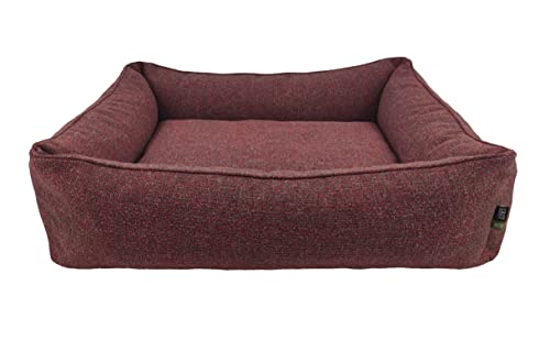 EKO Hundebett CAZO Katzen-Luna 120 x 95 x 26 cm, Innenmaß 80 x 60 cm, Größe XL, Farbe Rot, LUR04/D von CAZO Design For Pets