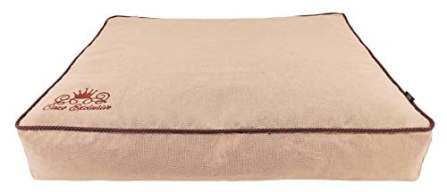 Matratze CAZO Royal Hundebett für Katzen 110 x 90 x 15 cm, Größe XL, Farbe beige, L1003/D von CAZO Design For Pets