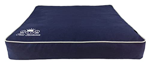 Matratze Hundebett CAZO Royal für Hunde oder Katze 110 x 90 x 15 cm, Größe XL, Farbe Navy, L1005/D Matratze Hundebett CAZO Royal für Hunde oder Katze 110 x 90 x 15 cm, Größe XL, Farbe Navy, L1005/D von CAZO Design For Pets