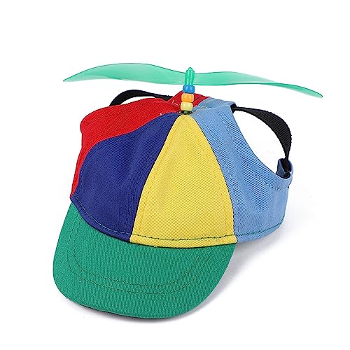 Baseballkappe für Hunde, Propeller, tolles Geschenk für Haustiere, Mütze, Kostüm, Welpen, Hunde, Sonnenhaube, Kopfbedeckung von CAZSTYK