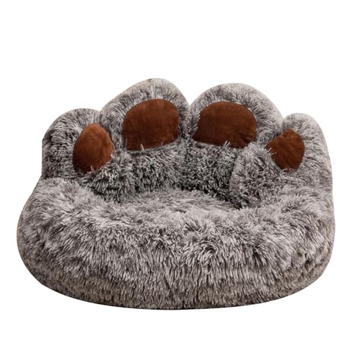 CAZSTYK BearPawShape Hundebett, rutschfest, Plüsch, kleines Kätzchen, weiches Sofakissen, Bettwäsche für Welpen, Haustierbedarf, Haustier-Sofa-Matte, waschbar, Plüsch-Welpenzubehör CAZSTYK BearPawShape Hundebett, rutschfest, Plüsch, kleines Kätzchen, weiches Sofakissen, Bettwäsche für Welpen, Haustierbedarf, Haustier-Sofa-Matte, waschbar, Plüsch-Welpenzubehör von CAZSTYK