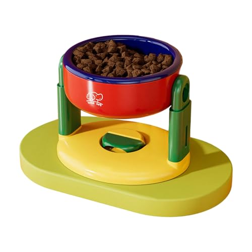 Ergonomischer, erhöhter Hundenapf mit stabilem Ständer und höhenverstellbar, für die meisten Rassen, helle Farbe, erhöhter Hundenapf, verstellbar Ergonomischer, erhöhter Hundenapf mit stabilem Ständer und höhenverstellbar, für die meisten Rassen, helle Farbe, erhöhter Hundenapf, verstellbar von CAZSTYK