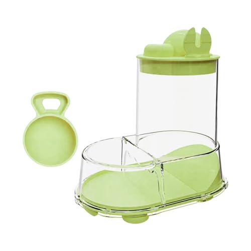 Hamster-Futterspender für Hamster, transparent, für Lebensmittelbeobachtung, automatische Dosiersysteme, konstante Versorgung, transparenter Kleintierbehälter Hamster-Futterspender für Hamster, transparent, für Lebensmittelbeobachtung, automatische Dosiersysteme, konstante Versorgung, transparenter Kleintierbehälter von CAZSTYK
