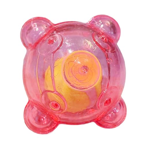 Kauresistenter Hüpfball Hundespielzeug mit eingebautem Quietscher für kleine bis große Zahnungen und Jagd Unterhaltung, Interaktionsspielzeug Ball für Training Kauresistenter Hüpfball Hundespielzeug mit eingebautem Quietscher für kleine bis große Zahnungen und Jagd Unterhaltung, Interaktionsspielzeug Ball für Training von CAZSTYK