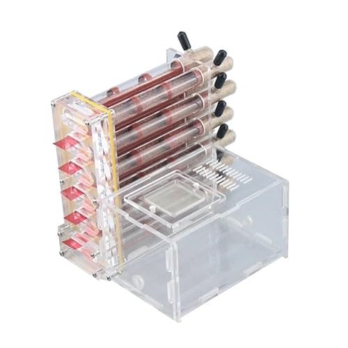 CBFGGOEUDFBS Transparentes Ameisenfarm-Set zur DIY-Beobachtung Einer Ameisenkolonie, Ameisenhaus for Wissenschaftsbegeisterte(Tube Size 15-150mm) von CBFGGOEUDFBS