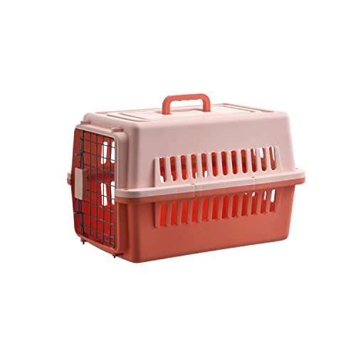 Haustier, Doppeltür, Haustier-Flugbox, Haustier-Tragetasche, Flugreisen, for Katzen und kleine Hunde, Tragkraft 132,3 lbs, Orange/2649 Haustier, Doppeltür, Haustier-Flugbox, Haustier-Tragetasche, Flugreisen, for Katzen und kleine Hunde, Tragkraft 132,3 lbs, Orange/2649 von CBPNEISEK