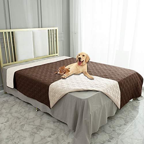 Ameritex wasserdichte Hundebett-Abdeckung Haustierdecke für Möbel, Bett, Couch, Sofa, wendbar von CBROSEY