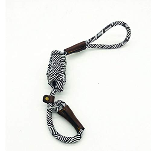 Strapazierfähiges Halsband mit Zugseil for Haustiere, 2 in 1, verstellbares Halsband, bequemer Sicherheitsgurt for große Haustiere einfach und bequem (Color : A) von DIAGRAM